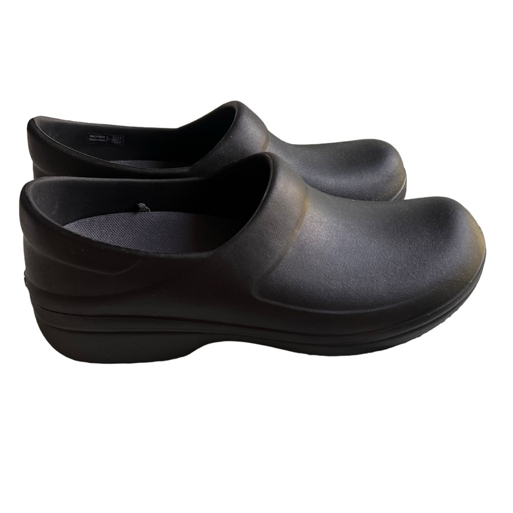Crocs On The Clock Work Slip On Clogs Slip Resist… - image 1